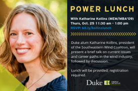 Power Lunch with Katharine Kollins